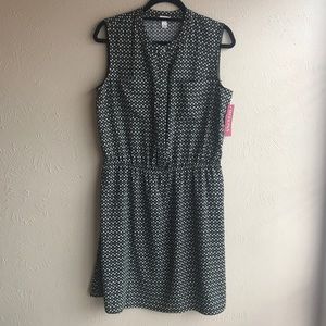 Green and black Merona dress